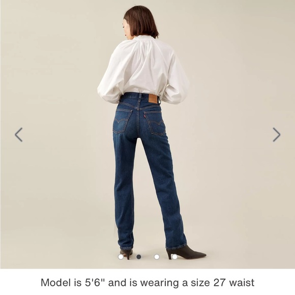 Levi’s 70s High Slim Straight Denim Jeans - Picture 3 of 5